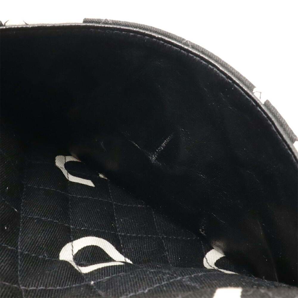 CHANEL Black Canvas Logo Tote Bag - Picture 9 of 9